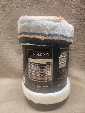 Pendleton 008889350100 Saltillo Stripe Ultra Soft Throw Fleece Plush 50 Inch X 70
