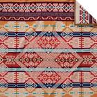 Pendleton Askutasquash Throw Blanket Nwt Aqua Red Grey Wool Cotton Twin Robe 094508017431