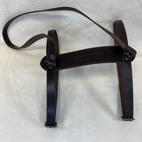 Xa164-55159 Pendleton Brown Leather Blanket Strap Harness Barrel Adjustable Buckles