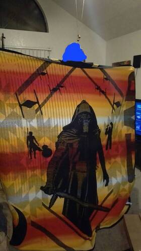 Zr977-53266 Pendleton The Force Awakens Blanket 1977 Star Wars Limited Numbered Edition New