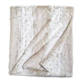 Peri Home 042075606992 Leopard Luxury Faux Fur Throw Blanket - Super Soft Fluffy Bedding Blank