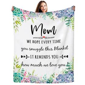 Mn-sdbg-5s6i Pfurce Gifts For Mom Blanket Birthday
