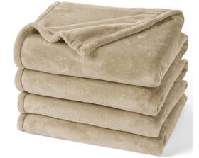 Phf 313089020044 Ultra Soft Fleece Blanket Queen Size No Shed Pilling Luxury Plush Cozy 3