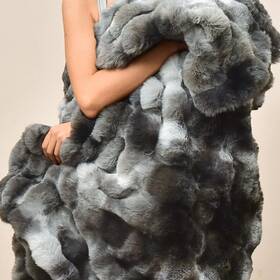 B0d3tgth9n Phf Luxury Faux Rabbit Fur Blanket Twin Size Ultra Soft Fluffy Plush Cozy Warm