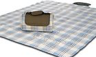 " Picnic Blanket Folded Mega - Wild 68 Tarragon Shoulder Strap Mat 82