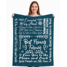Ffbp001 Piwaka Friend Blanket Cozy Throw Perfect For Women Thoughtful Best Birthda Ffbp001 Piwaka Friend Blanket Cozy Throw Perfect For Women Thoughtful Best Birthda