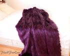 Plushfurever Faux Fur Throw Blankets 6 X 5 Purple Lavender Comforters Nursery Modern Decor 639725423001