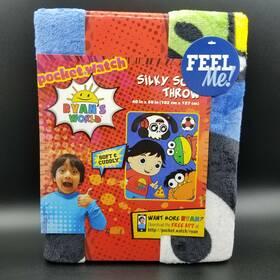 Pocket Watch 073558783985 Ryans World Silky Soft Throw Blanket 40 X 50 Inches Kids Youtube Comfort New
