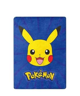 Pokemon 190604293547 Pikachu Silky Soft Throw Blanket 46 Inch X 60