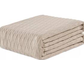 Polo Ralph Lauren 750105196015 Classic Cotton Blanket King- Taupe