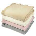 14281050x060blh Polyester Ruffle-edge Fashion Throw Sherpa