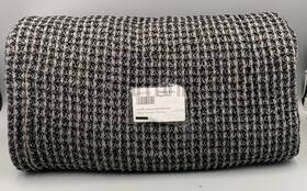 8466744 Pottery Barn Teen Waffle Weave Bed Blanket Charcoal Twin / Xl #b5035