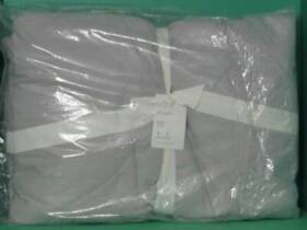 7607120 Pottery Barn Down Blanket Full Queen Gray New