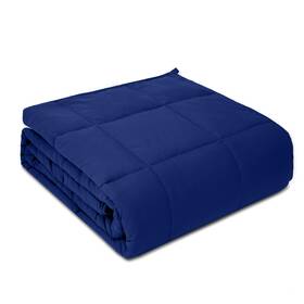 B0dj6lcd3m Pretty Night Weighted Blanket 88x104x20lbs Blankets Navyblue Heavey