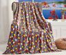 Printed Throw Blanket Soft Plush Fun Print Sofa Decor 50inch X 60inch Lets Play Ball