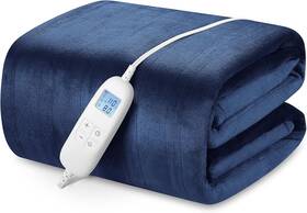 Proaller 744110558692 Electric Heated Blanket Queen Size 84 Inch X 90 With 6 Heating Levels And 8h Auto Off