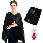 Psl01 Heated Throws Extra Soft Super Warm Shawl Plush Electric Blanket