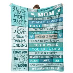 B0dzcpvg83 Psspotgj Moms Throw Blanket Gift For Birthday Valentines Mothers Day 60 Inch X50