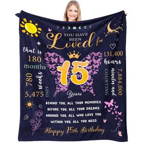 Khjiu003 Puekrtoa Quinceanera Gifts Birthday For 15 Year Old Girl 15th F