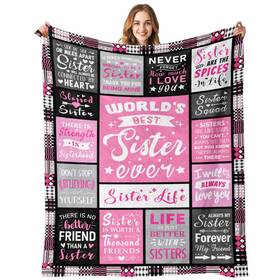 B0ddsvbyvc Pvdsave Sisters Valentines Day Birthday Gifts - Worlds Best Sister Ever