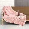 Pxp6968154 Meco Soft Chunky Knitted Thick Blanket Hand Yarn Wool Throw