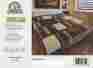 Q4b-4026 Safari Patchwork Print Wl 83 X90 Blue Soft Plush Faux Mink Full Queen 2 Ply Blanket