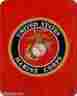 Queen599l Marines Unbranded Blanket Us Marine New Queen Mink Gift Military Plush Soft Afghan 79 X 96 Inches