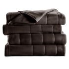 Brf9hks-r470-13a44 Quilted King Heated Sunbeam Fleece Walnut Blanket