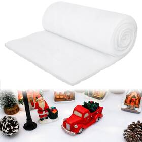 Snowblanketh-1 Qzyl Snow Blanket 3 8 Ft Thick Xmas Fake Artificial Christmas Blank