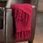 R89352 Red Soft Throw Blanket