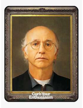 60993 Rabbit Tanaka Curb Your Enthusiasm Larry Portrait 46 Inch X 60 Fleece Throw Blanket