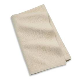 Ralph Lauren 886087496710 Shields Pointelle Knit Lambswool Blend Throw 54x72 Cream Nwt