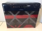 Ralph Lauren West Village Wythe King Bed Blanket Southwestern Red Grey Black 886087226218