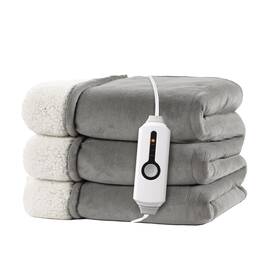 Tem7284s Ralysun Electric Heated Blanket Full Size 72 Inch X84 - Dual-sided With Microplus