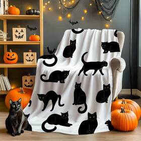 Ramen Blanket 153536216932 Black Cats Throw Super Soft And Cozy Blankets For Home Decoration Cou