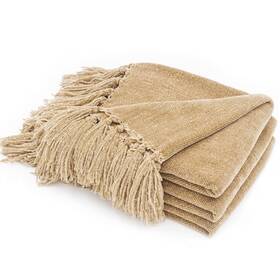 R2303us081005 Recyco Throw Blanket Soft Cozy Chenille With Fringe Tassel For R2303us081005 Recyco Throw Blanket Soft Cozy Chenille With Fringe Tassel For