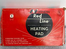 36200-7 Red Line Vintage Automatic Hearing Pad 3 Heat Settings Tested