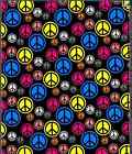 Regal Comfort Peace Sign Faux Fur Blanket Officially Licensed Plush Soft Warm Big 799928152631