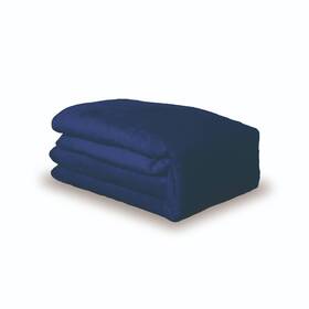 Regal Estate 198544255151 12bottle Velvet Plush Full Queen Size Blanket Super Soft Navy Blue 90 Inch X90