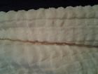 Revrse2 50x60 Soft Faux Home Fur Throw Ivory So Cream Mink Rabbit Tahari Blanket