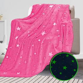 Rexeo 683132760778 Glow In The Dark Blanket For Unique Birthday Gifts Girls Boys Teens Soft