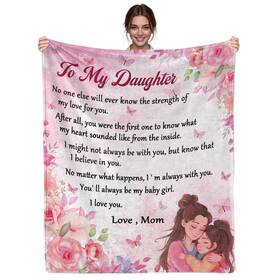 Rhonge 792105798608 Gift For Daughter From Mom Ideas Blanket Birthday Gif