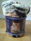 Rn80211 Shavel Tiger Throw Blanket