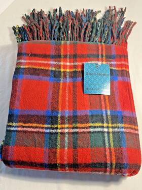 Chlo1030 Roca Home New Portugal Luxury Throw Blanket Newplaids Cotton Blend 50 X 67