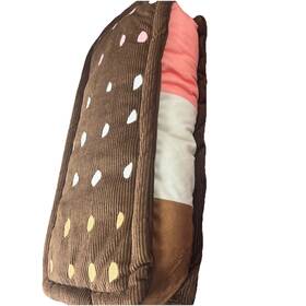 Room Essentials 047218409232 Tossed Pillow Ice Cream Sandwich 16 In