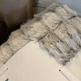 418242 Royal Luxe Bnwt Micro-mink / Sherpa Throw Super Soft Reversible 50x60 Inch