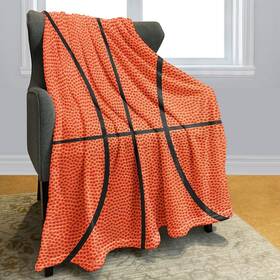 Rstick 300828456802 Basketball Texture Blanket 60 Inch X 80 Gifts For Lovers Boy Teen