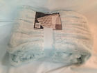 Ruched Sam Luxuriously Throw In Light Blue Soft And Warm 60 X 70 840106100491