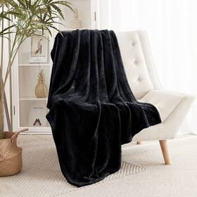 Rybustbsl27-5060c27 Ryb Home Christmas Green Throw Blanket Fleece Flannel Velvet For Couch Sofa B