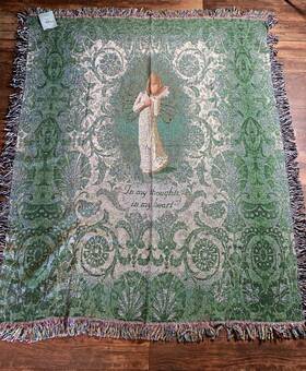 83-nat-atwtty S Bedding/bath Manual 50 X 60-inch Tapestry Throw Willow Tree Thinking Of You